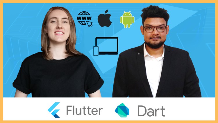 Complete Flutter Guide 2024: Build Android, iOS and Web apps