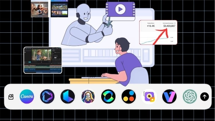Make Passive Income with Viral AI Content Using Free Tools